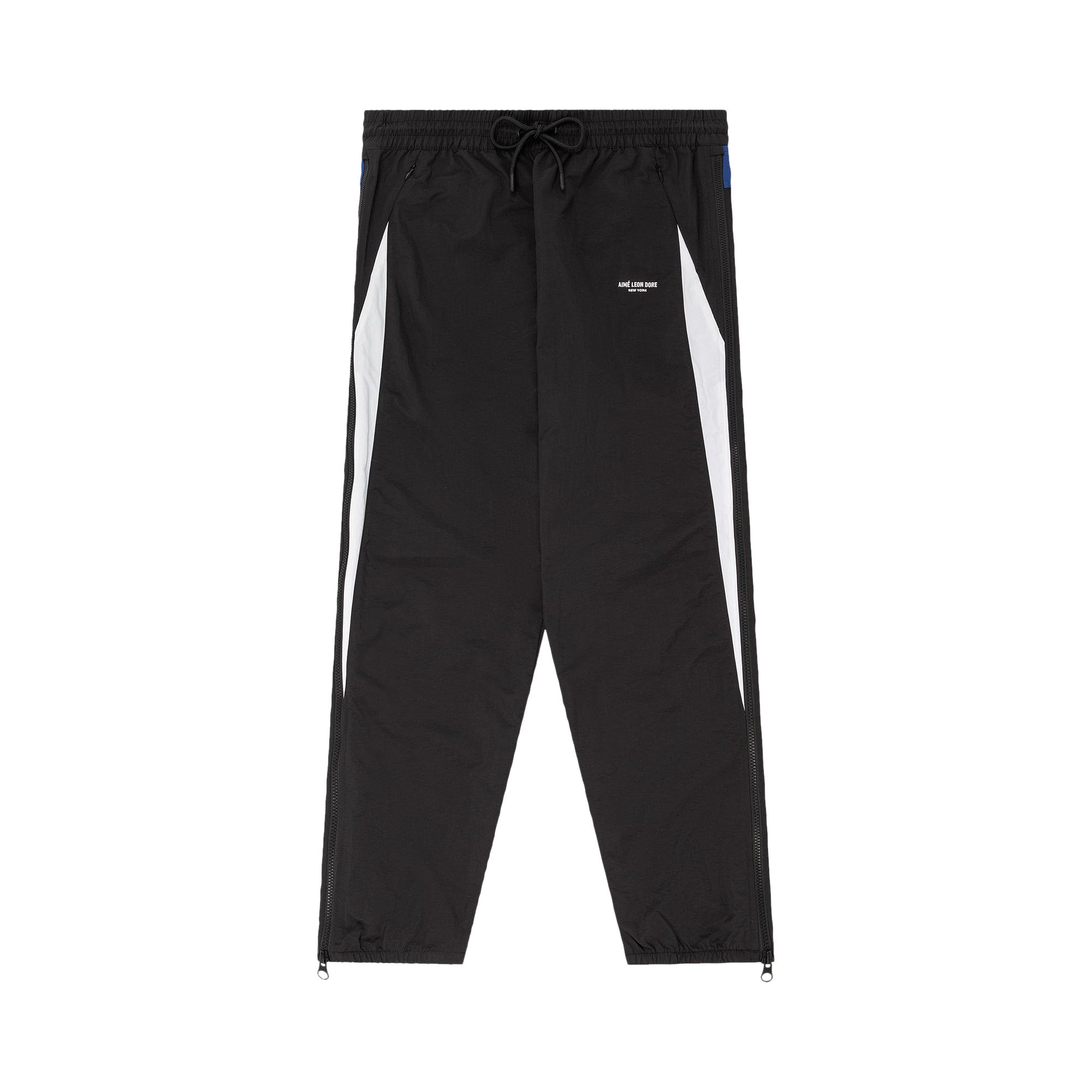 Pre-owned Aimé Leon Dore X New York Mets Nylon Track Pant 'jet Black' | Men's Size M
