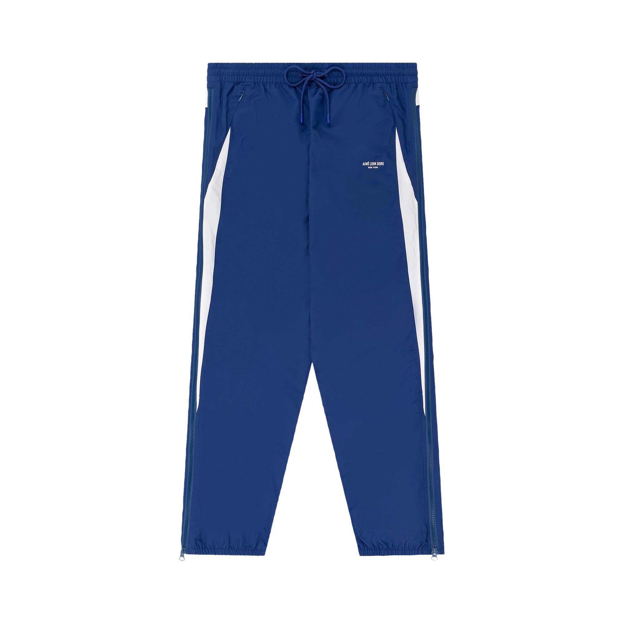 Pre-owned Aimé Leon Dore X New York Mets Nylon Track Pant 'royal Blue' | Men's Size L