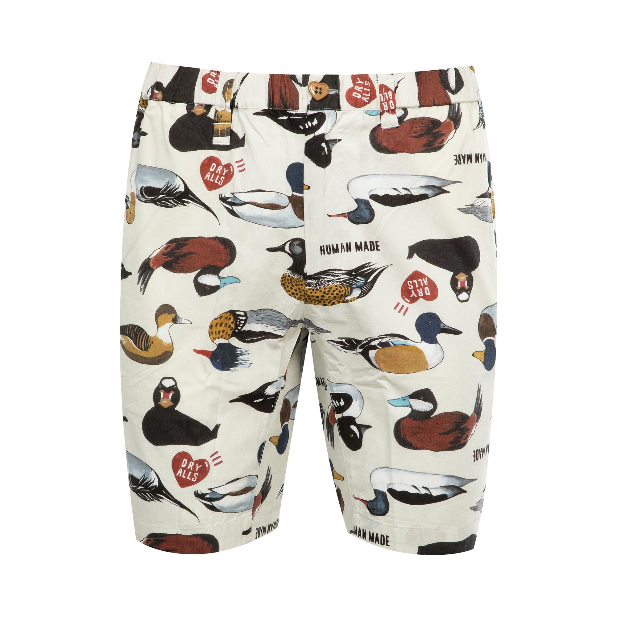 Pre-owned Human Made Duck Shorts 'white' | Men's Size L