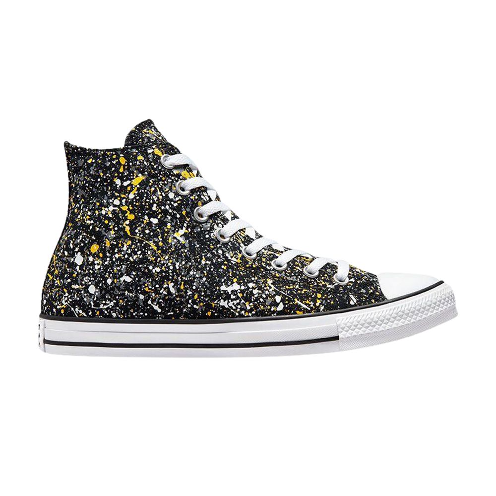 Converse Chuck Taylor All Star High 'Archive Paint Splatter' | Black | Men's Size 10.5 - A00468C