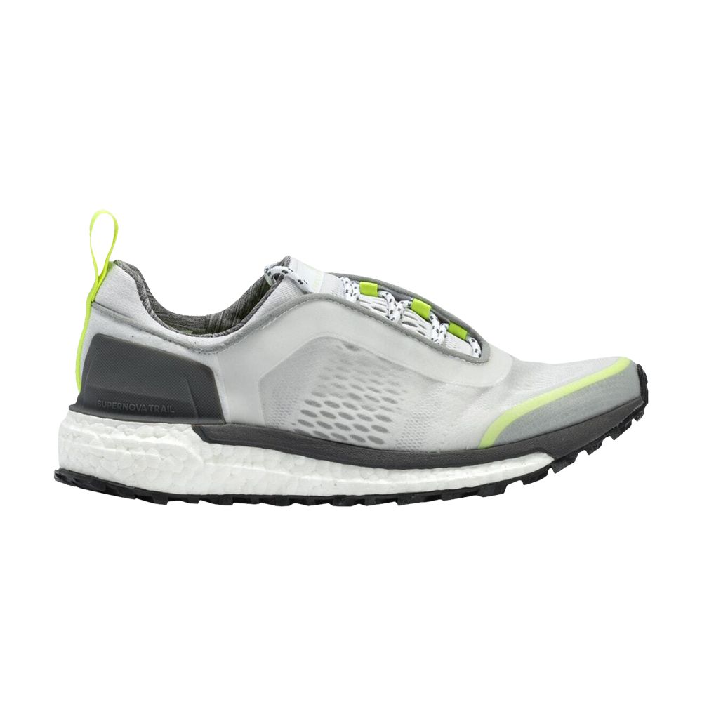 Pre-owned Adidas Originals Stella Mccartney X Wmns Supernova Trail 'white Solar Yellow'