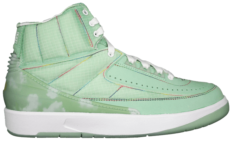 J Balvin x Air Jordan 2 Retro SP Enamel Green Sample