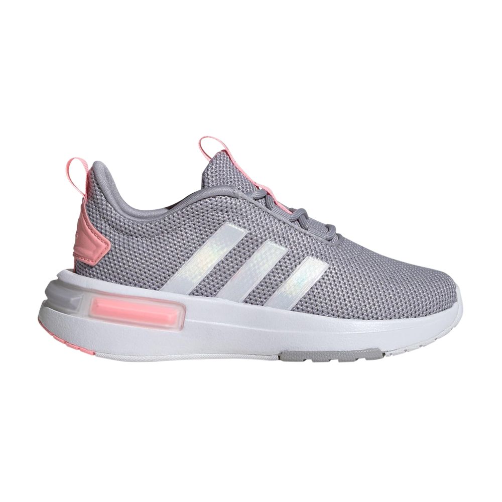 Pre-owned Adidas Originals Adidas Racer Tr23 K 'glory Grey Pink Spark' | Kid's Size 5