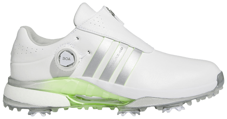 スニーカー adidas W TOUR360 24 BOA IF0264 Buy Wmns Tour 360 24 BOA Golf 'White Silver Metallic Green