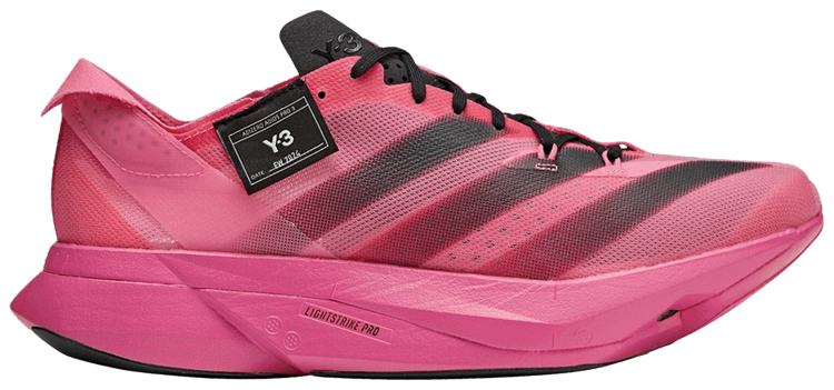 Adidas Y 3 Adizero Adios Pro 3 Semi Solar Pink