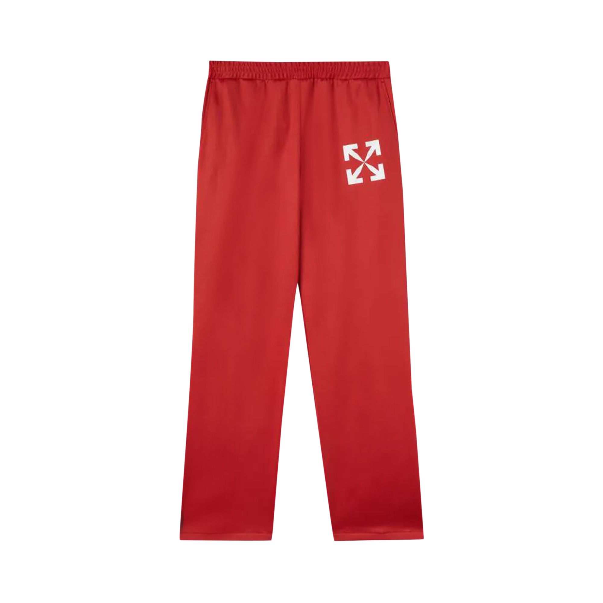Off-White Slim Track Pants 'Red' | Men's Size M