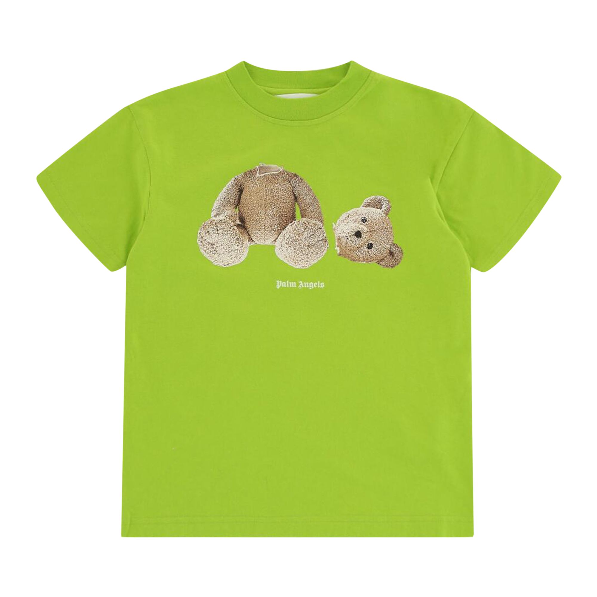 Palm Angels Kids Bear T-Shirt 'Green/Brown' | Kid's Size 8