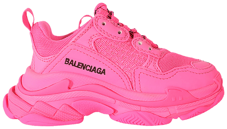 Buy Balenciaga Triple S Sneaker Kids Fluo Pink 654251 W2CA5 5000 GOAT AU