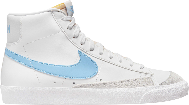 Blazer Mid 77 Vintage White Aquarius Blue