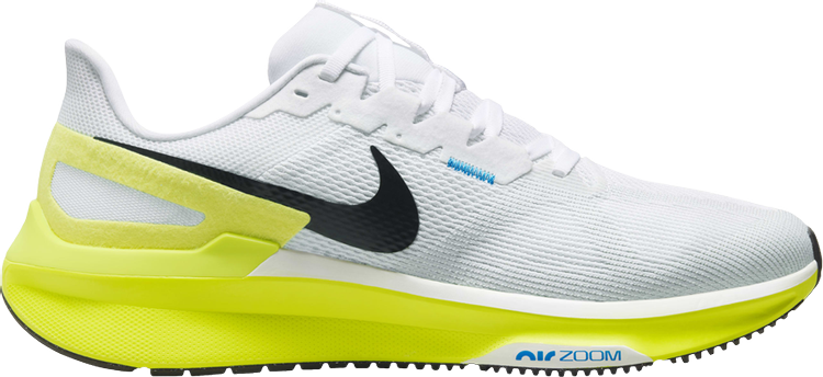 Air Zoom Structure 25 White Cyber Black