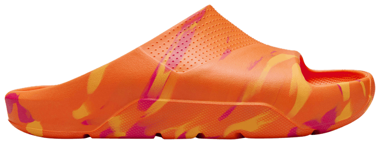 Air Jordan Post Slide GS Orange Blaze Marbled