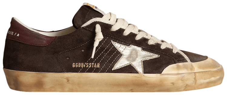 Golden Goose Superstar Coffee Brown Platinum