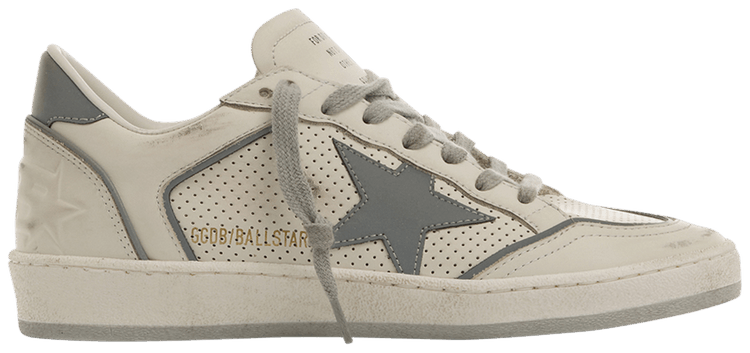 Golden Goose Wmns Ball Star White Silver