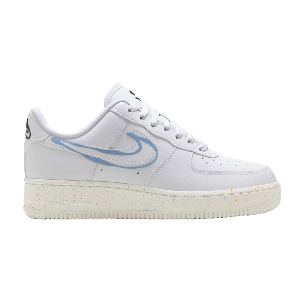 Nike Wmns Air Force 1 '07 LX 'Neon Paint' | White | Women's Size 9 - HF5721-111