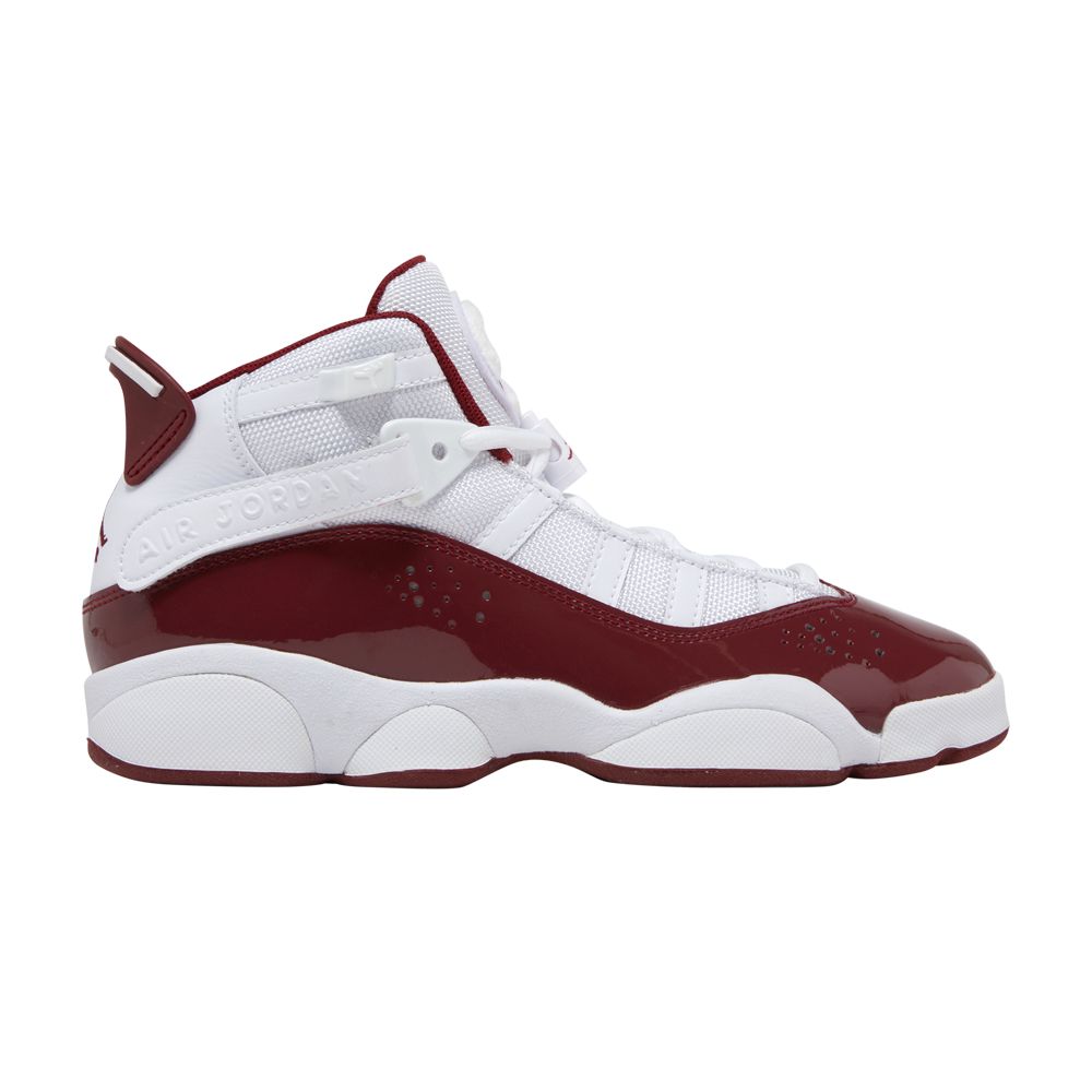 Jordan 6 Rings GS 'Team Red' | White | Kid's Size 3.5