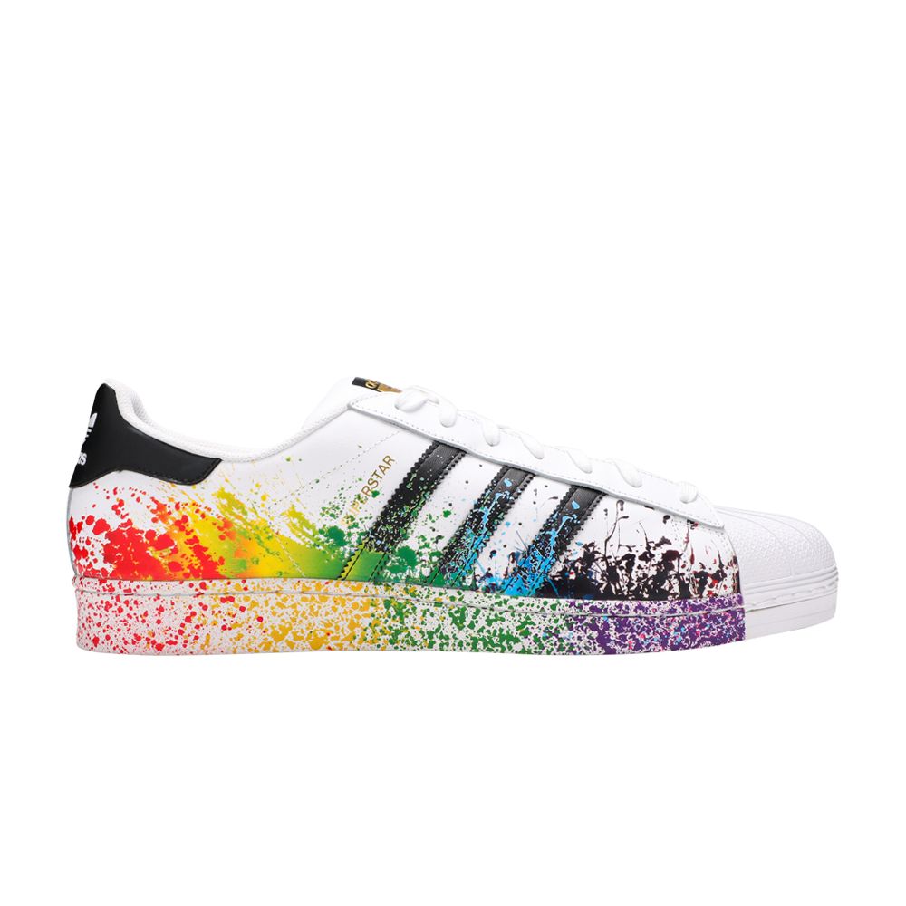 adidas Superstar 'Pride' | White | Men's Size 7