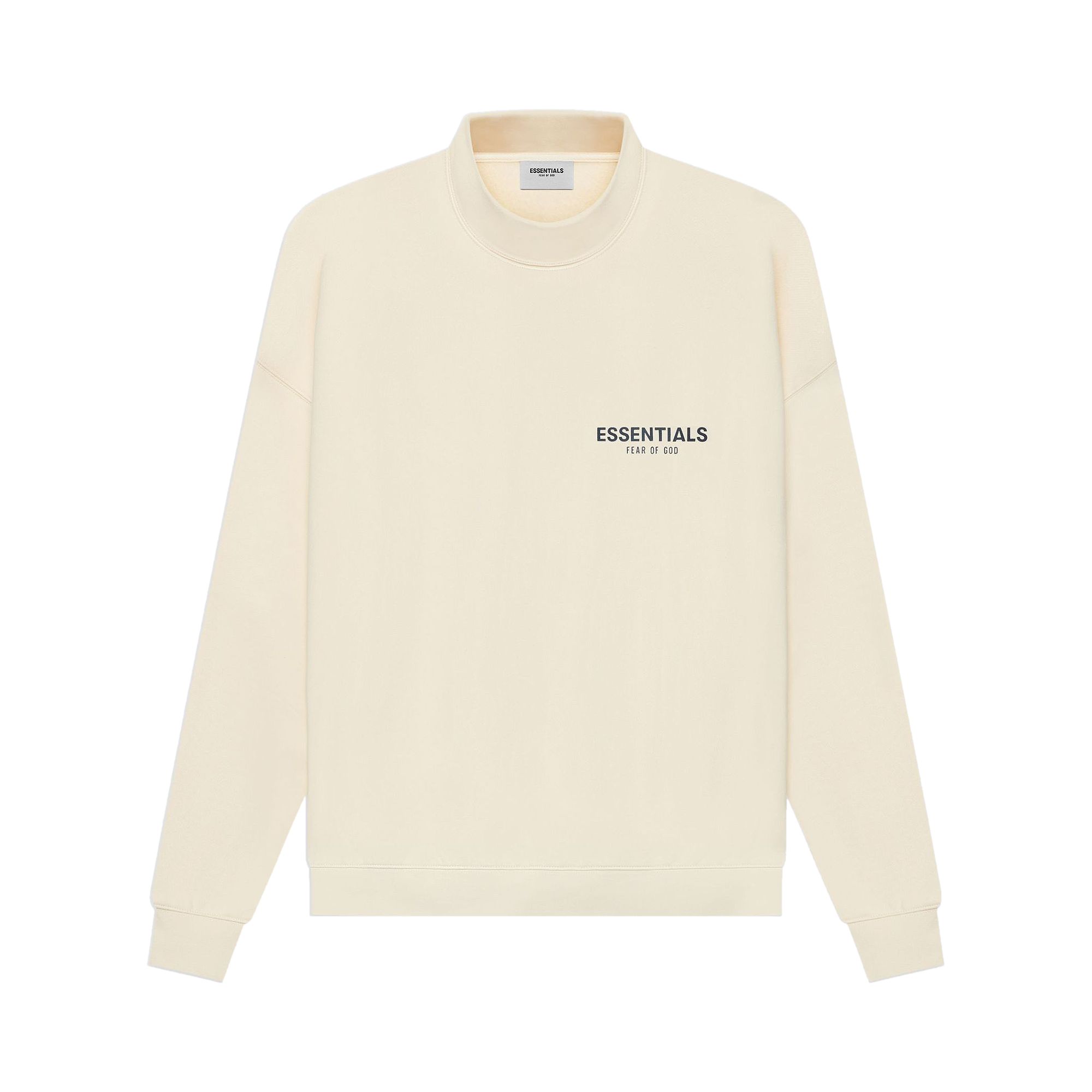 Fear of God Essentials Pull-Over Mockneck 'Buttercream' | Men's Size L