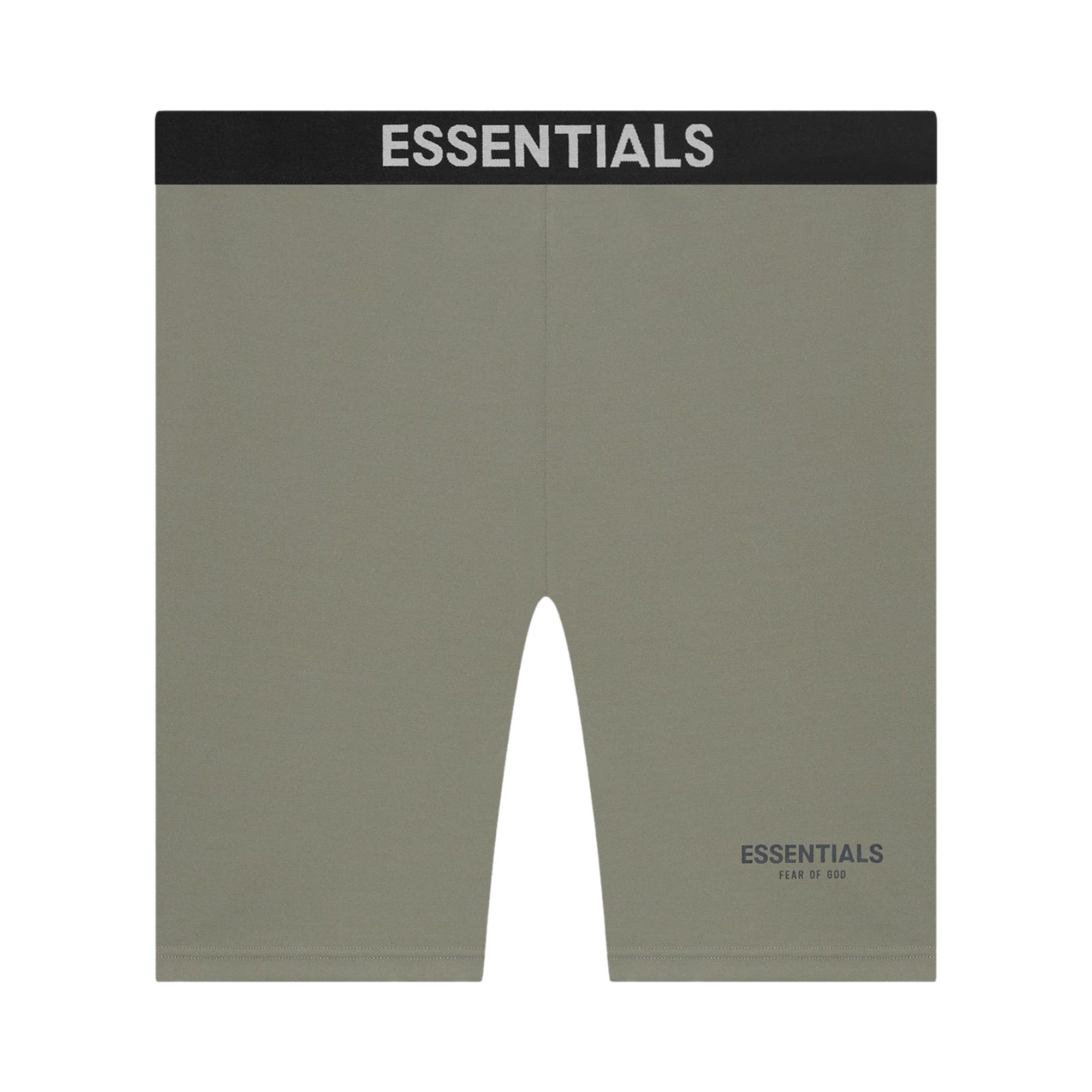 Fear of God Essentials Athletic Biker Short 'Gray Flannel' | Grey | Women's Size XS