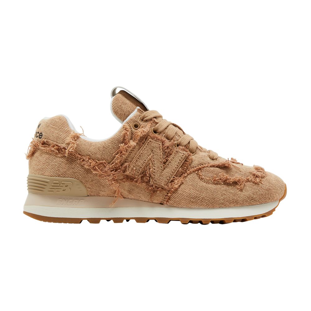 Pre-owned Miu Miu X Wmns 574 'denim - Cognac' | Tan | Women's Size 36.5