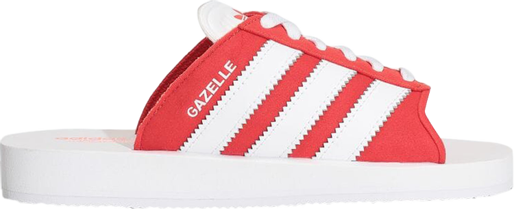 ★★Adairs★★ Gazelle Beach Red White JQ7424 Buy Gazelle Beach Slides 'Red' - JQ7424 | GOAT
