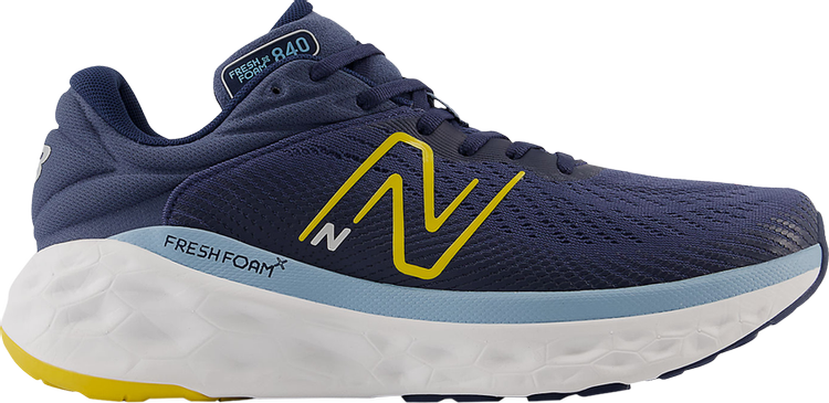 Fresh Foam X 840v1 Vintage Indigo Ginger Lemon