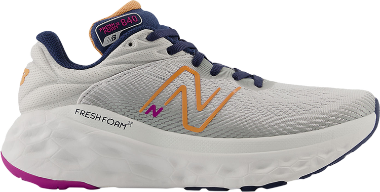 Wmns Fresh Foam X 840v1 Grey Copper Purple Fuchsia