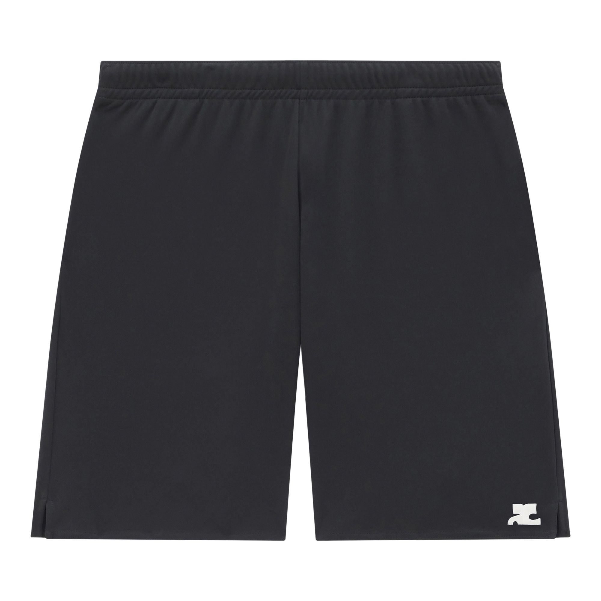 Courrèges Sport Lycra Football Short 'Black' | Men's Size S