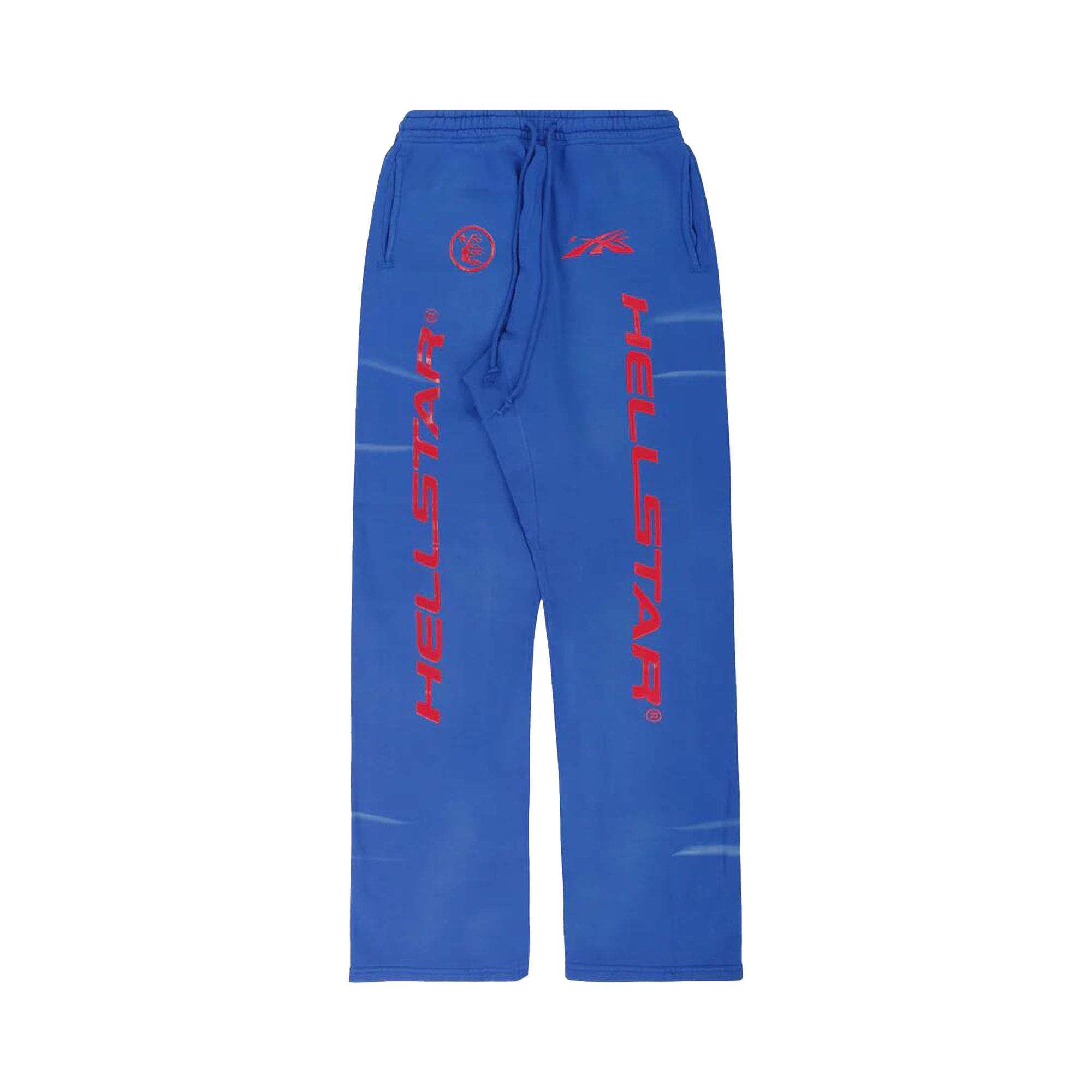 Pre-owned Hellstar Sports Gel Sweatpants 'blue' | Men's Size M