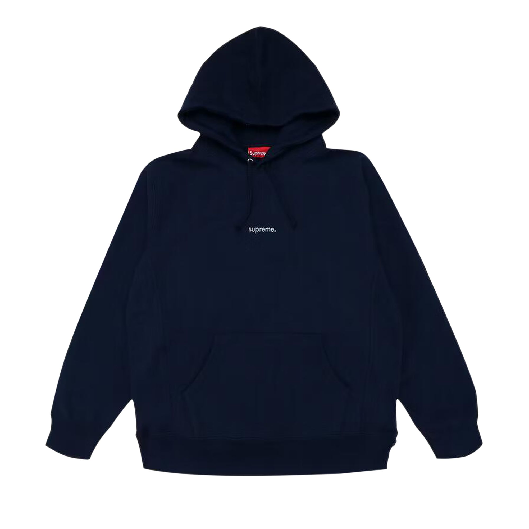 Pre-owned Supreme Trademark Hooded Sweatshirt 'navy' In Blue