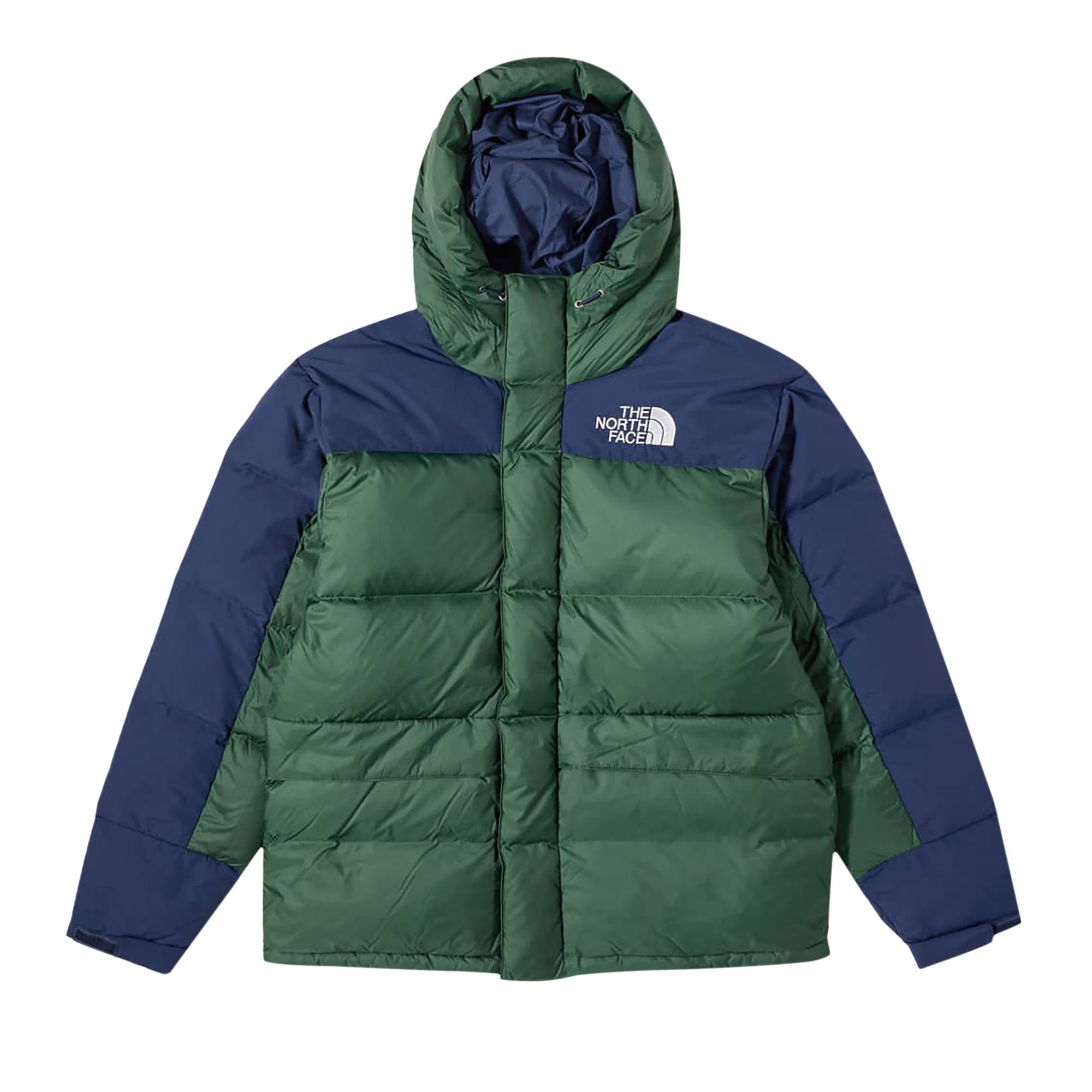 Pre-owned The North Face Himalayan Down Parka 'pine Needle/summit Navy' In Multi-color