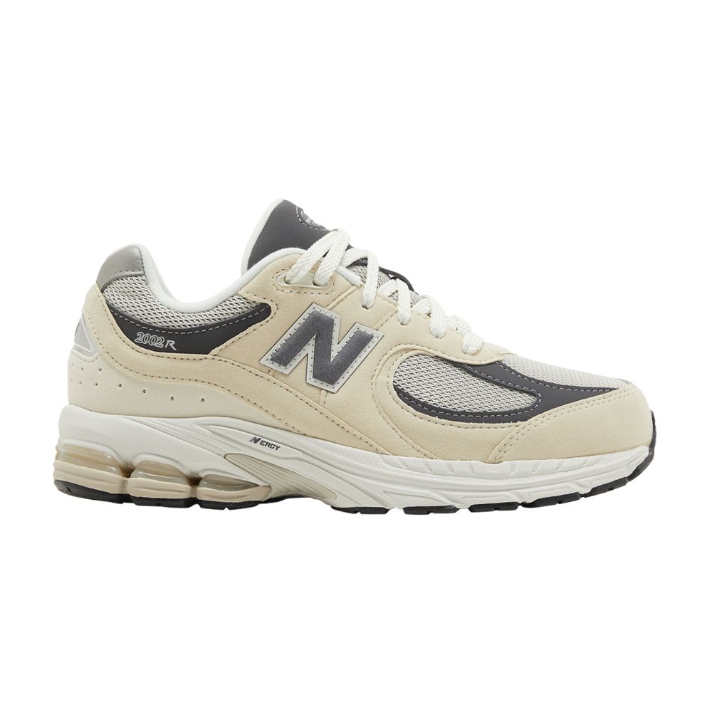 Pre-owned New Balance 2002r Big Kid Wide 'sandstone Magnet' | Cream | Kid's Size 6 In White
