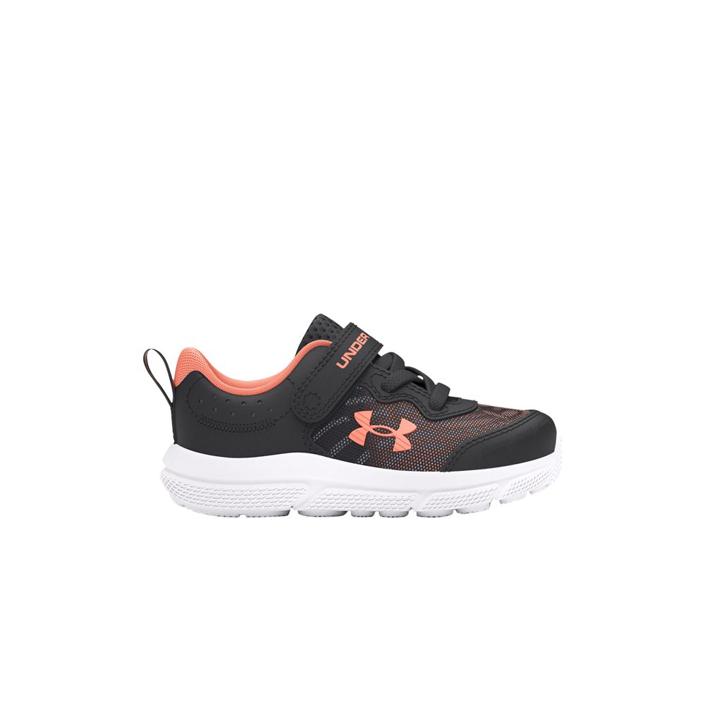 Under Armour Assert 10 AC TD 'Anthracite Flare Orange' | Grey | Infant Size 10 - 3026191-103