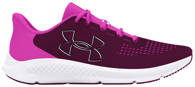 Under Armour Wmns Charged Pursuit 3 Big Logo   Purple Gemini Vivid Magenta