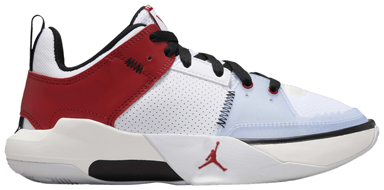 GS) Air Jordan Westbrook One Take 5 'White Black Gym Red