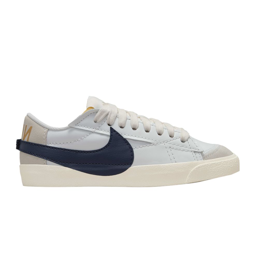 Pre-owned Nike Wmns Blazer Low Jumbo 'olympic' In White