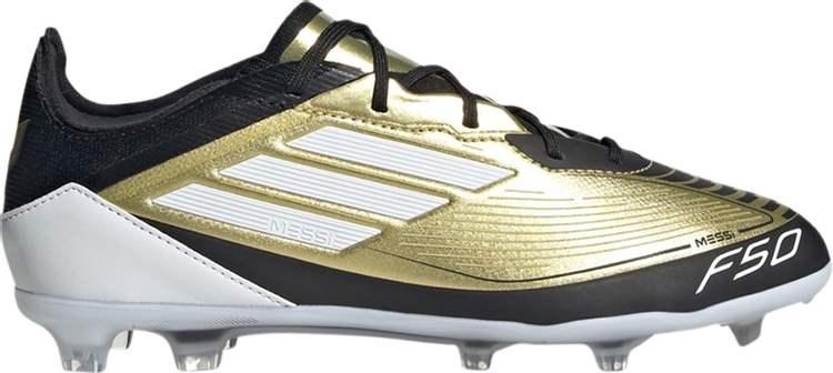 Messi Adizero F50 Pro FG K Triunfo Dorado