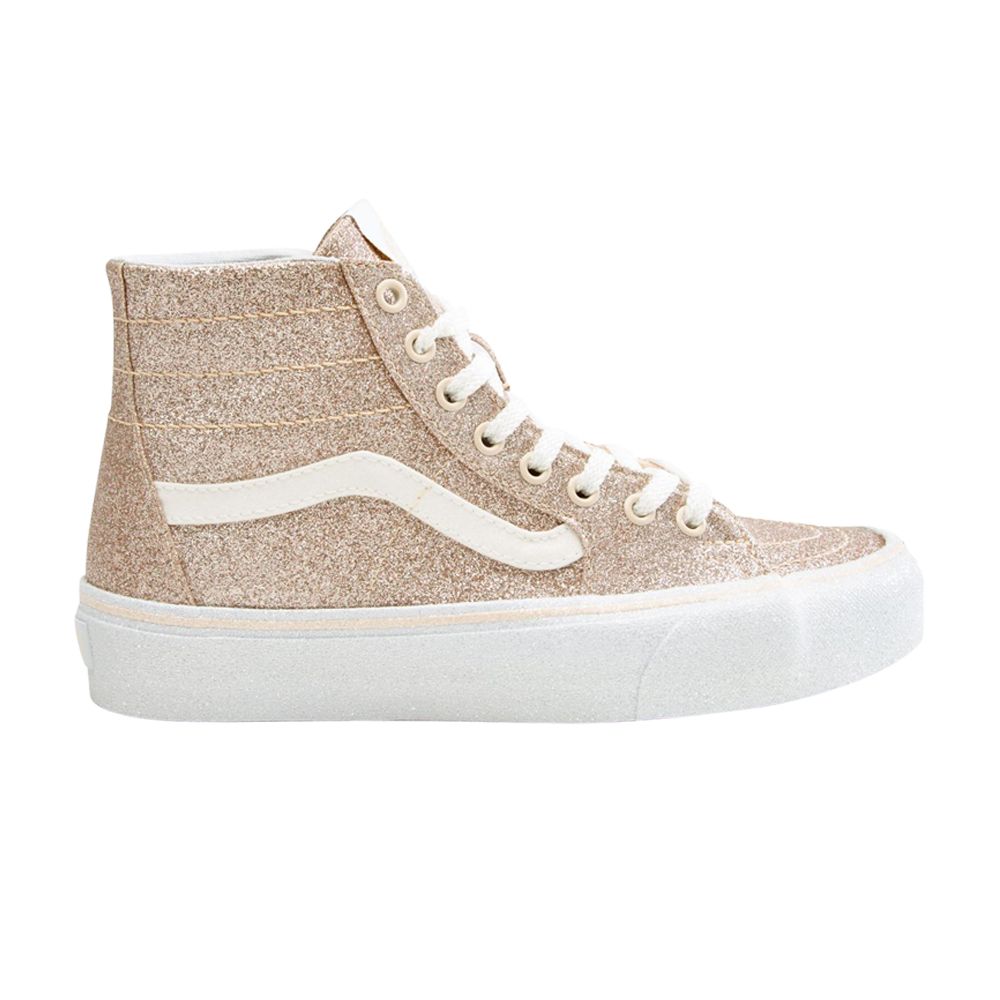 Vans Sk8-Hi Tapered 'Glitter Macadamia' | Gold | Men's Size 4