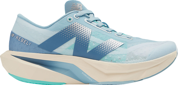 Wmns FuelCell Rebel v4 Quarry Heron Blue