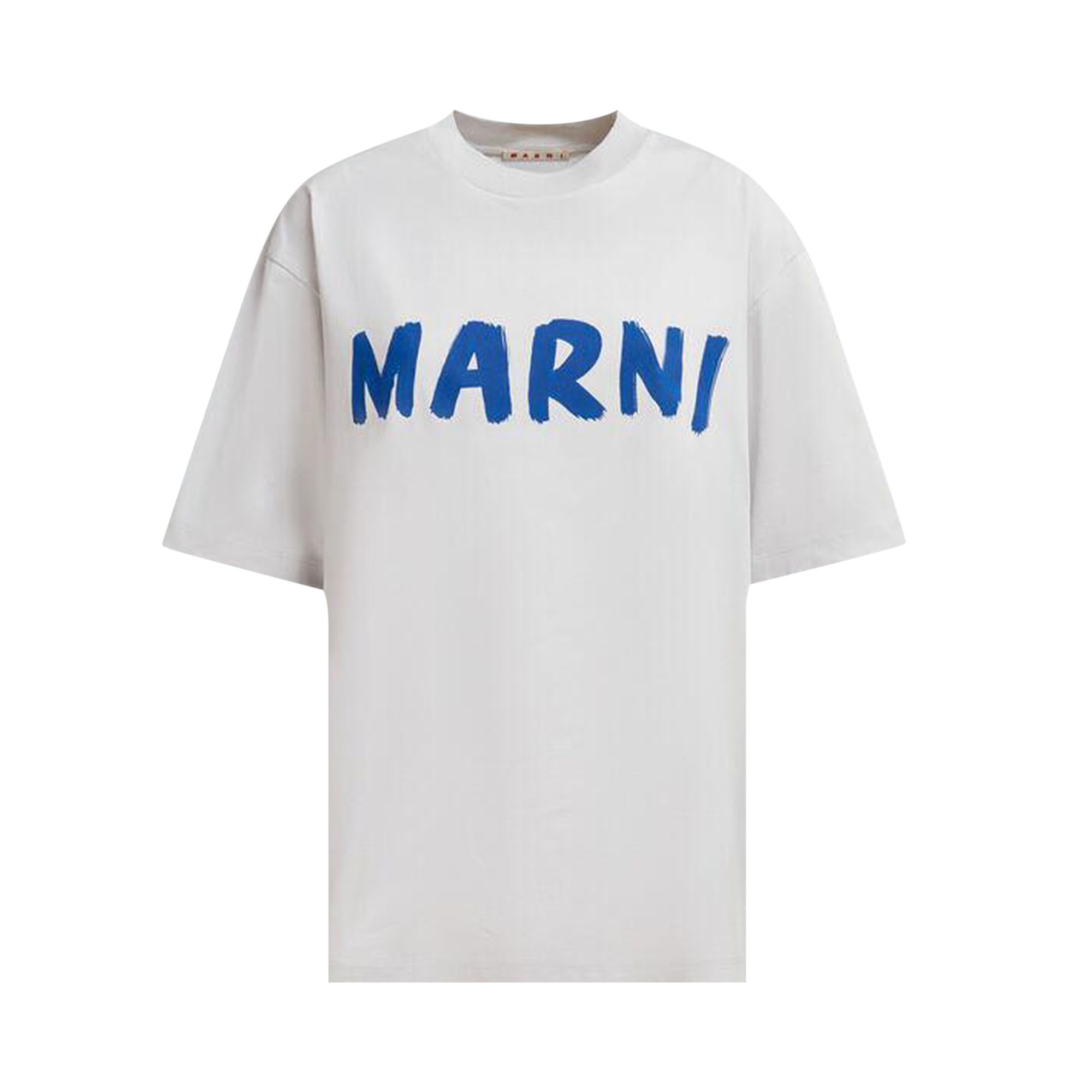 Marni Logo Jersey T-Shirt 'Sodium' | White | Women's Size 40