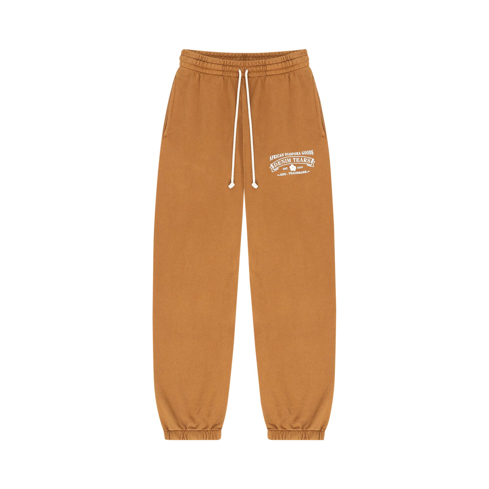 Denim Tears ADG Sweatpants 'Washed Brown' | Men's Size S