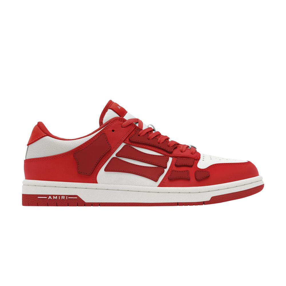 Amiri Amiri Skel Top Low 'Red White' | Men's Size 44