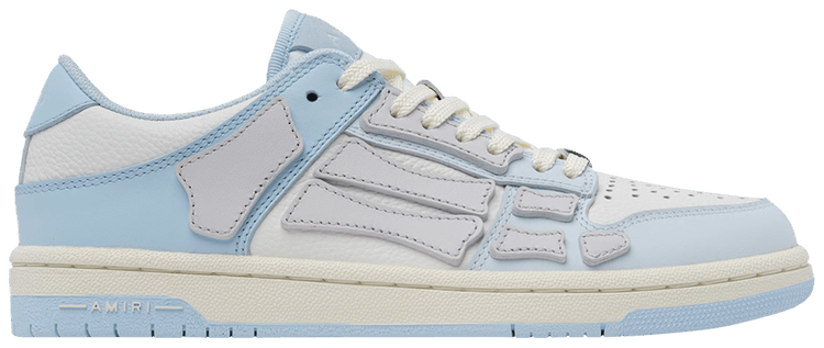 Amiri Wmns Skel Top Low Two Tone   Blue White Grey