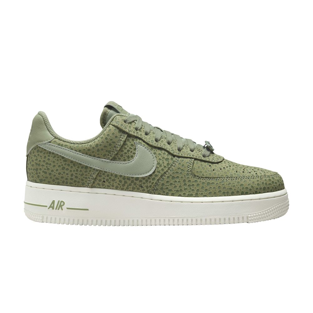 Pre-owned Nike Wmns Air Force 1 '07 Premium 'safari Print Pack - Oil Green'