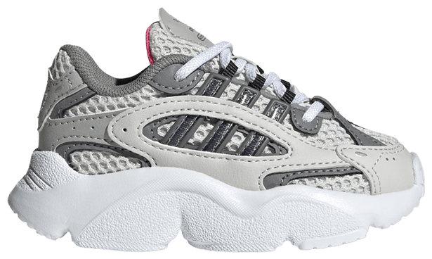 Adidas Ozmillen Elastic Lace I Grey White Pink