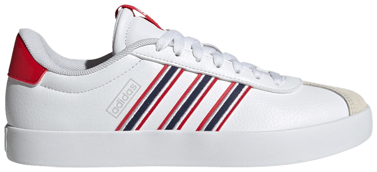 Adidas Wmns VL Court 30 White Navy Scarlet