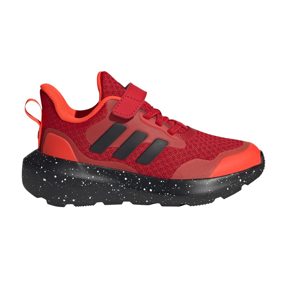 Pre-owned Adidas Originals Adidas Fortarun 3 C 'scarlet Black' | Red | Kid's Size 13.5