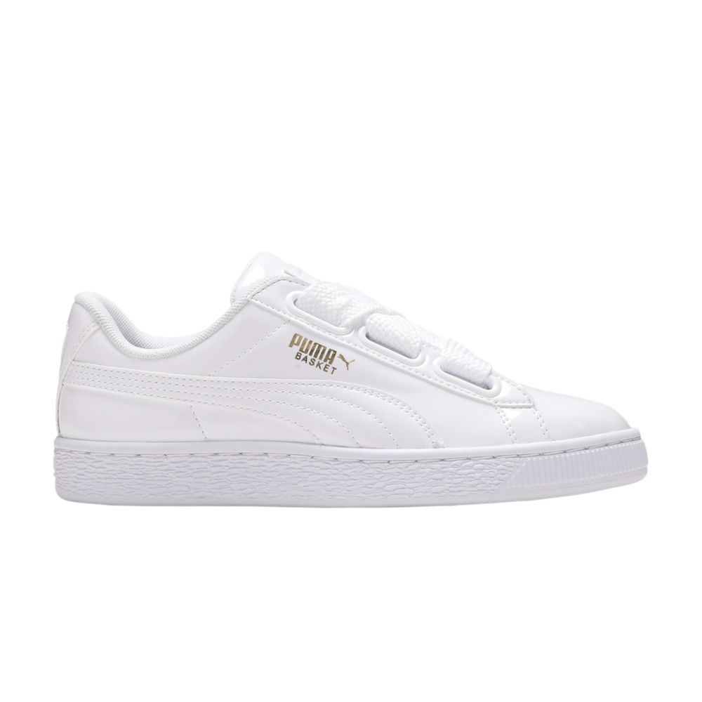 Puma Wmns Basket Heart Patent 'White' | Women's Size 8.5