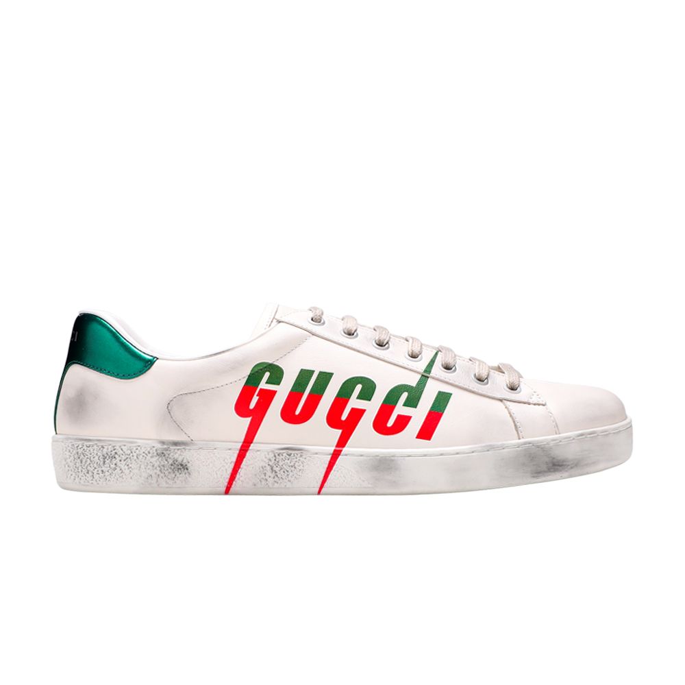 Gucci Ace 'Gucci Blade - Distressed White' | Men's Size 8