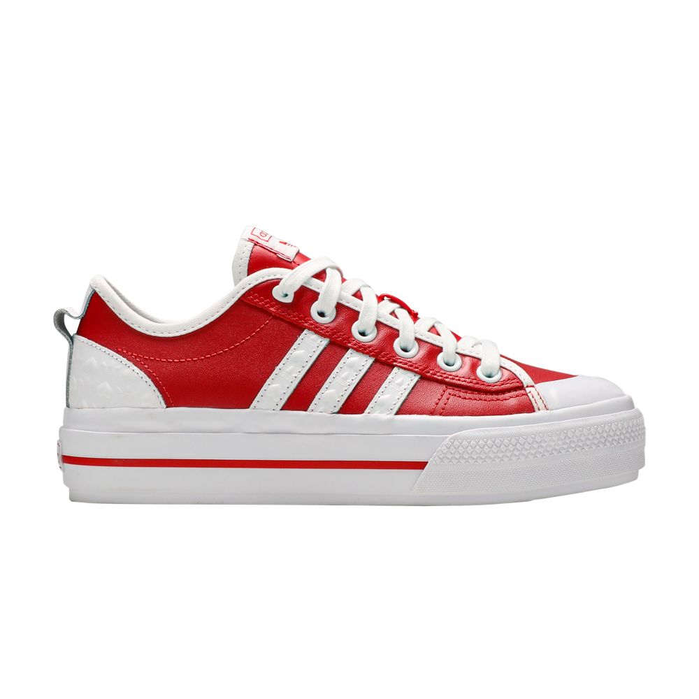 adidas Wmns Nizza RF Platform 'Heart Embossed - Scarlet' | Red | Women's Size 6.5