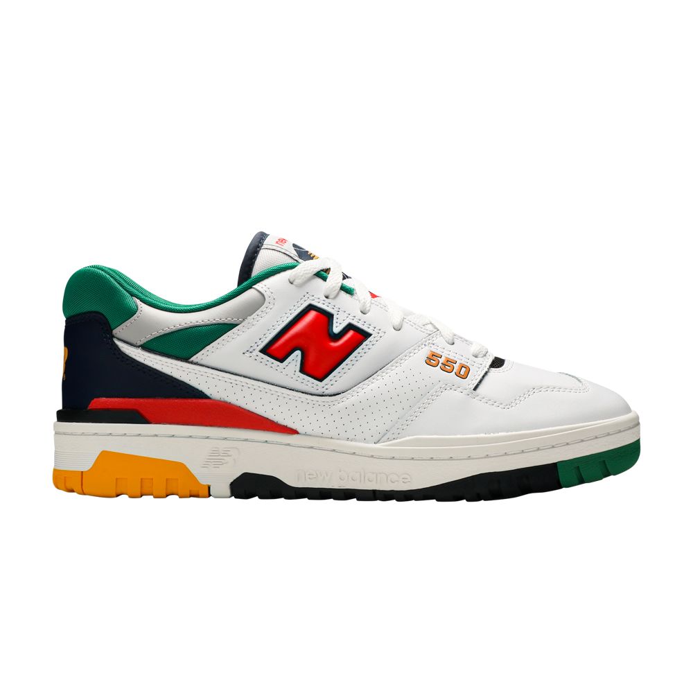 New Balance 550 'Oak Leaf Green Red' | Multi-Color | Men's Size 9